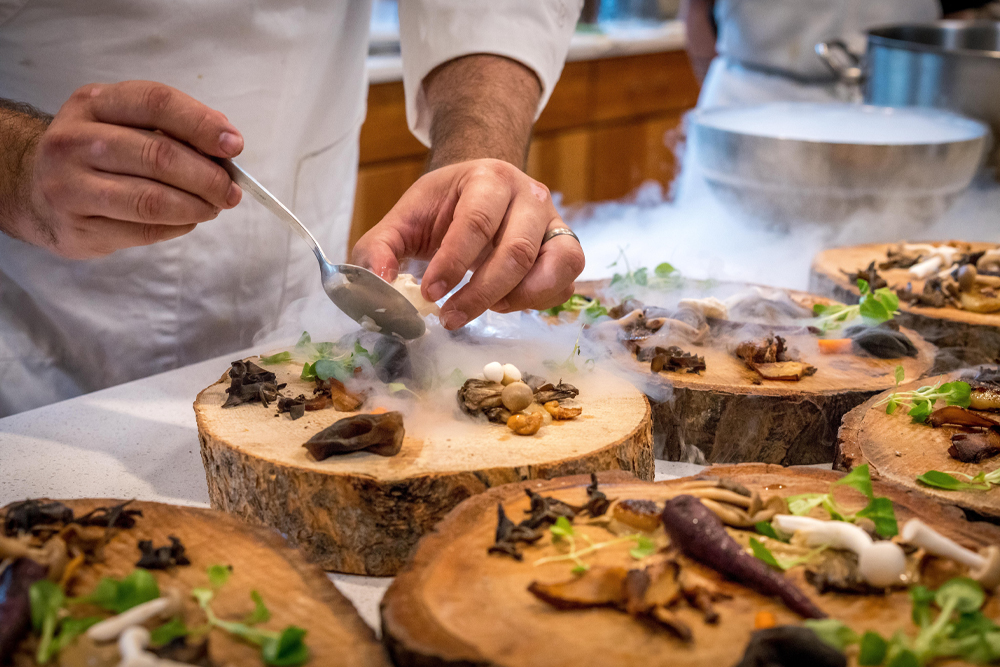 Restaurant – salle et encaissement